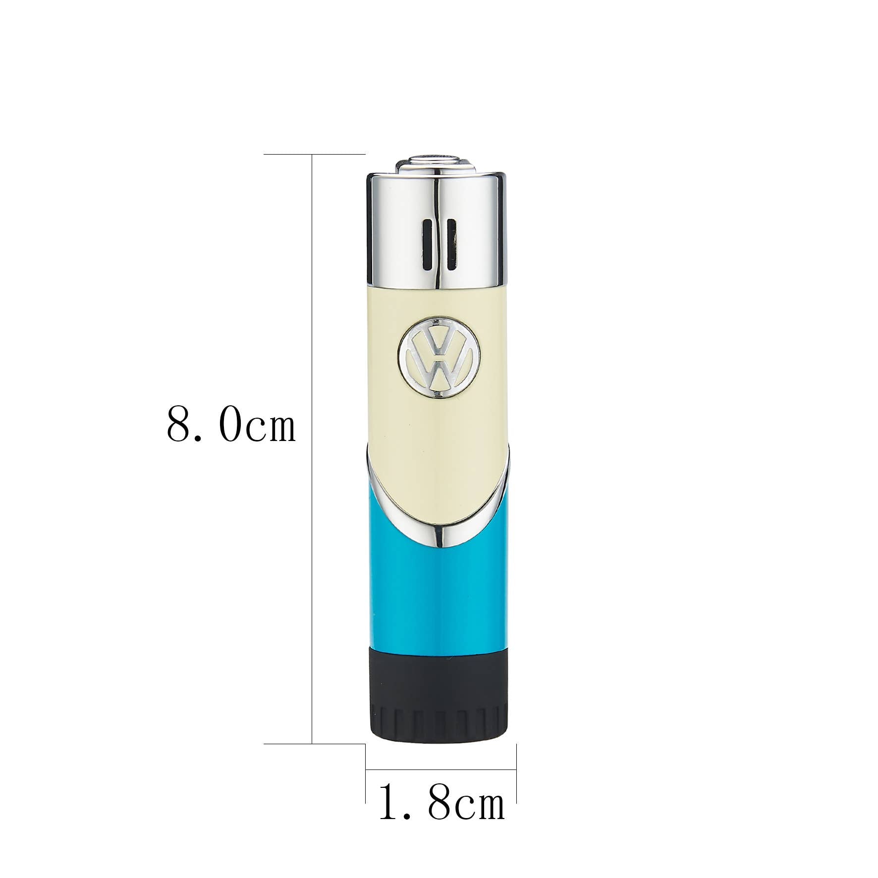 Briquet métal électronique rechargeable Volkswagen