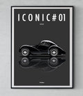 Tableau par Cirebox ICONIC BUGATTI TYPE 57 #01 FOREX 5mm