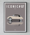 Affiche par Cirebox ICONIC CITROËN DS #07