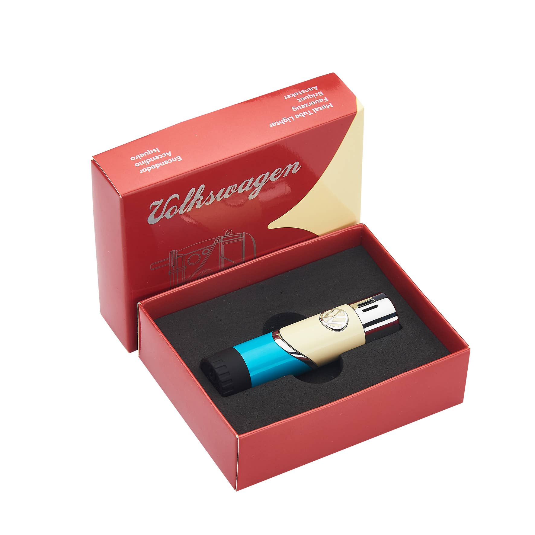 Briquet métal électronique rechargeable Volkswagen