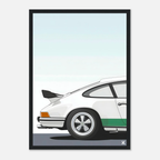 Affiche oeuvre 911 Élégance Rétro A3