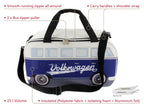 Sac isotherme de voyage léger VW T1 Bus (25 l) – bleu/blanc