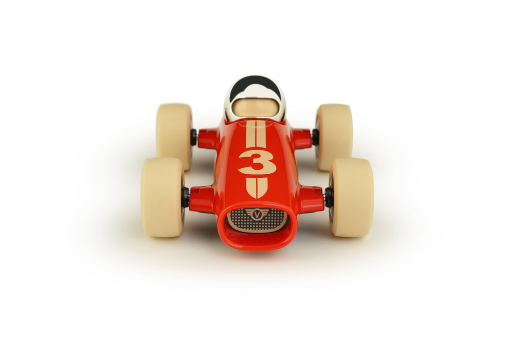 Jouet Premium Petite Voiture Playforever Verve Malibu Benjamin Orange 1+