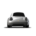 Jouet Petite voiture Baghera Porsche 911 Yellow - variante Black Metal / Silver Metal / Red 3+