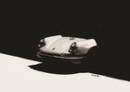 Illustration 911 d'Artiste Javier Peña Limitée 50 Ex Numérotée 30X40cm