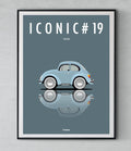 Affiche par Cirebox ICONIC VOLKSWAGEN Coccinelle #19