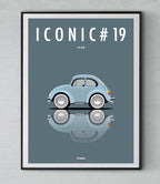 Affiche par Cirebox ICONIC VOLKSWAGEN Coccinelle #19