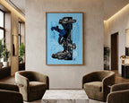 Affiche d'Artiste Pawel Pacholec Plan de course Vintage 50x70 cm