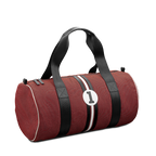 Sac de sport unisexe Steevy rouge NBN1 toile et cuir écolo