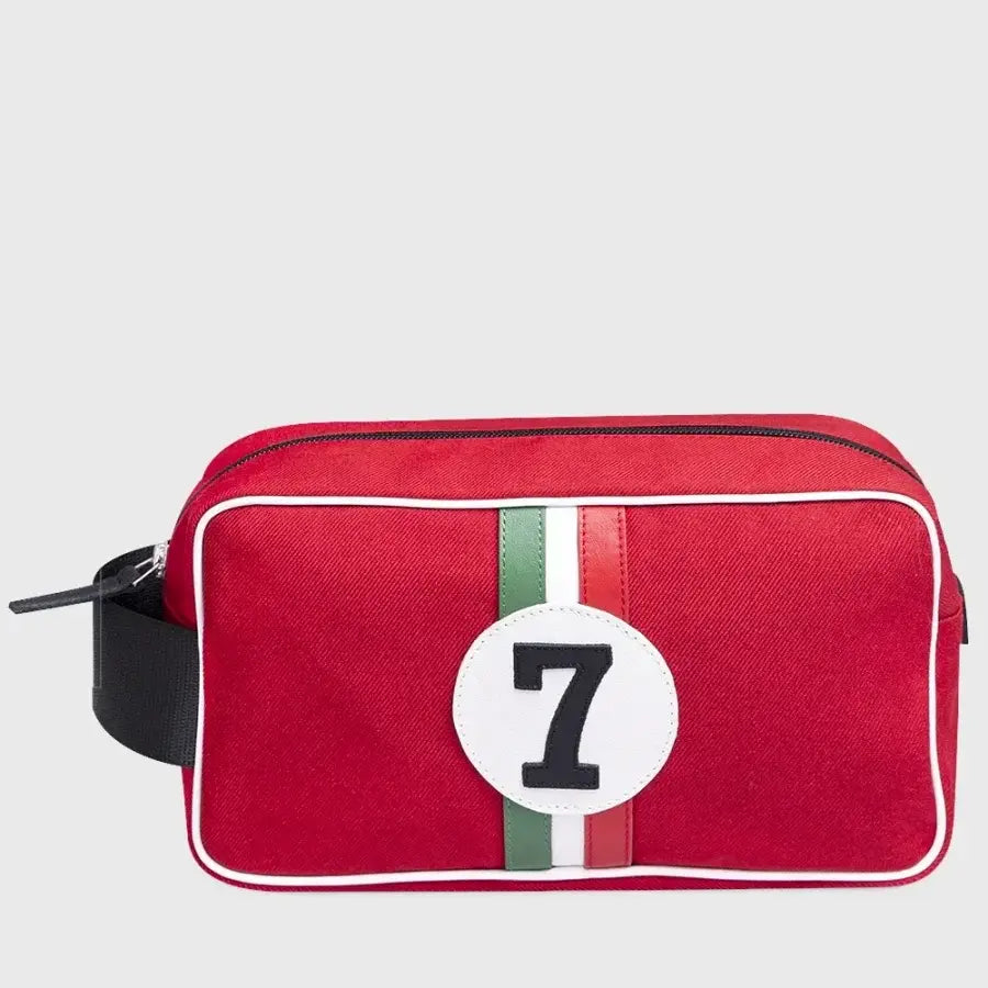 Trousse de toilette en tissu à motifs BOBBY FANGIO VBRED 7