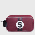 Trousse de toilette en tissu Bobby noir rouge noir numéro 5