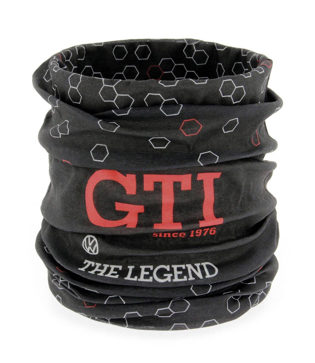 Écharpe tubulaire VW GTI Sport Leisure Gaitor Mask Headwear - BK