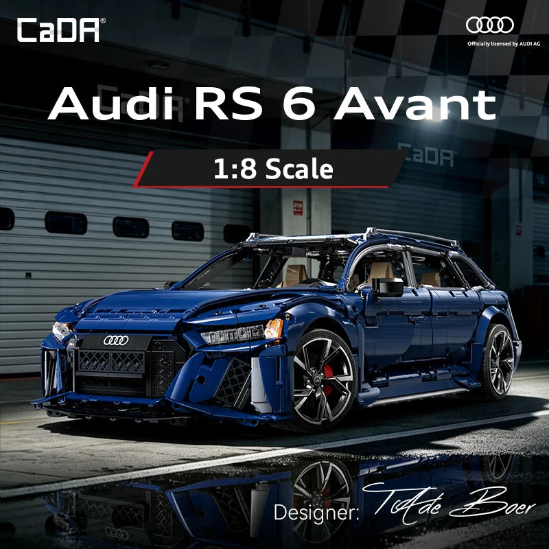 CaDA Master 1:8 Audi RS6 Avant C61515W