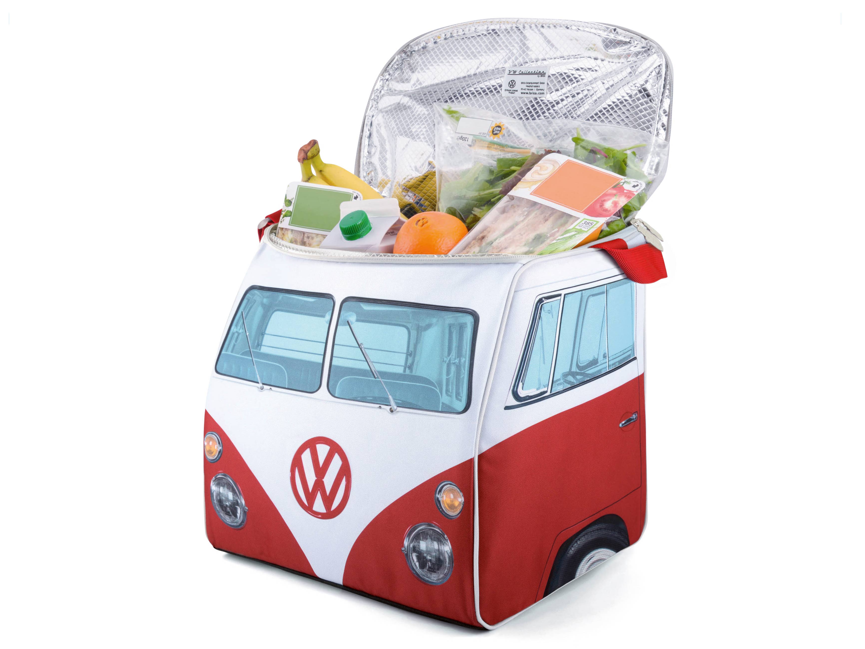 Sac isotherme de voyage VW T1 Bus (25 l) format portrait avant RD