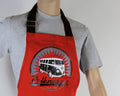 Tablier unisexe rouge VW T1 Bus pour cuisine, barbecue & même bricolage