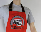 Tablier unisexe rouge VW T1 Bus pour cuisine, barbecue & même bricolage