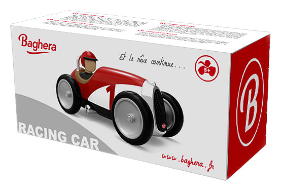 Baghera Premium Small Car Toy - Blue Race Car - Red variant 1+