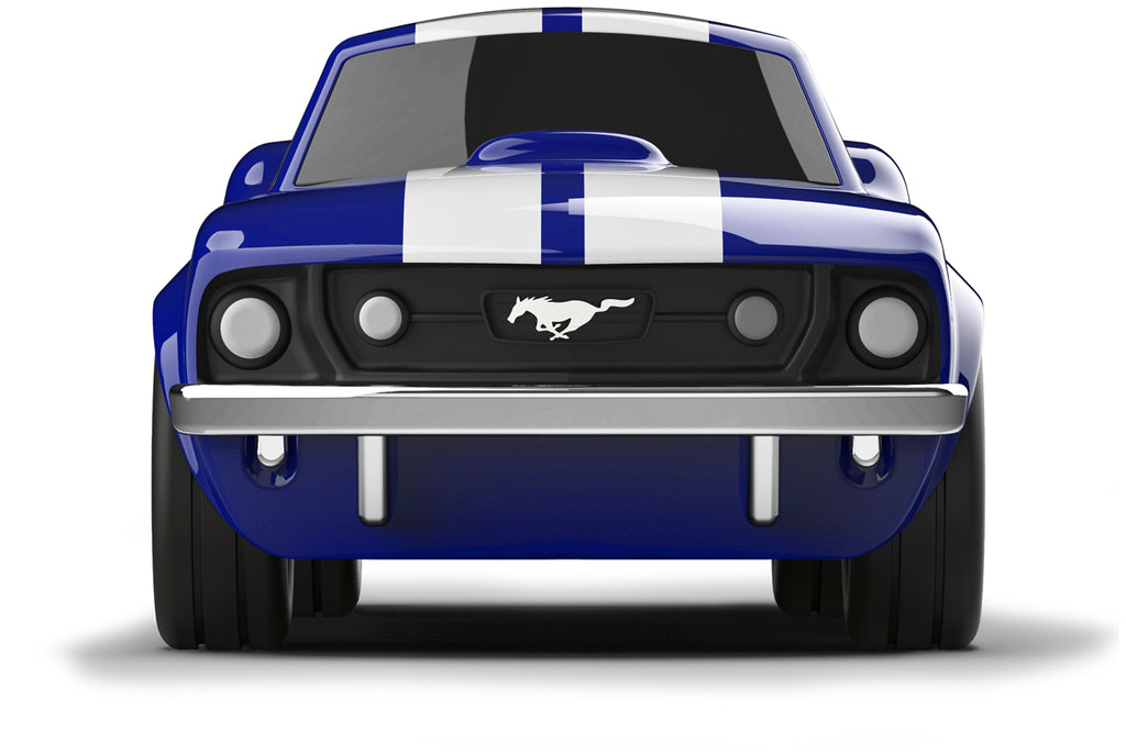 Jouet Petite Voiture Baghera Ford Mustang Black - variante Red / Black Metal / White 3+