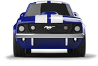 Jouet Petite Voiture Baghera Ford Mustang Black - variante Red / Black Metal / White 3+