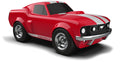 Toy Car Ford Mustang Red - blue variant / Black Metal / White 3+