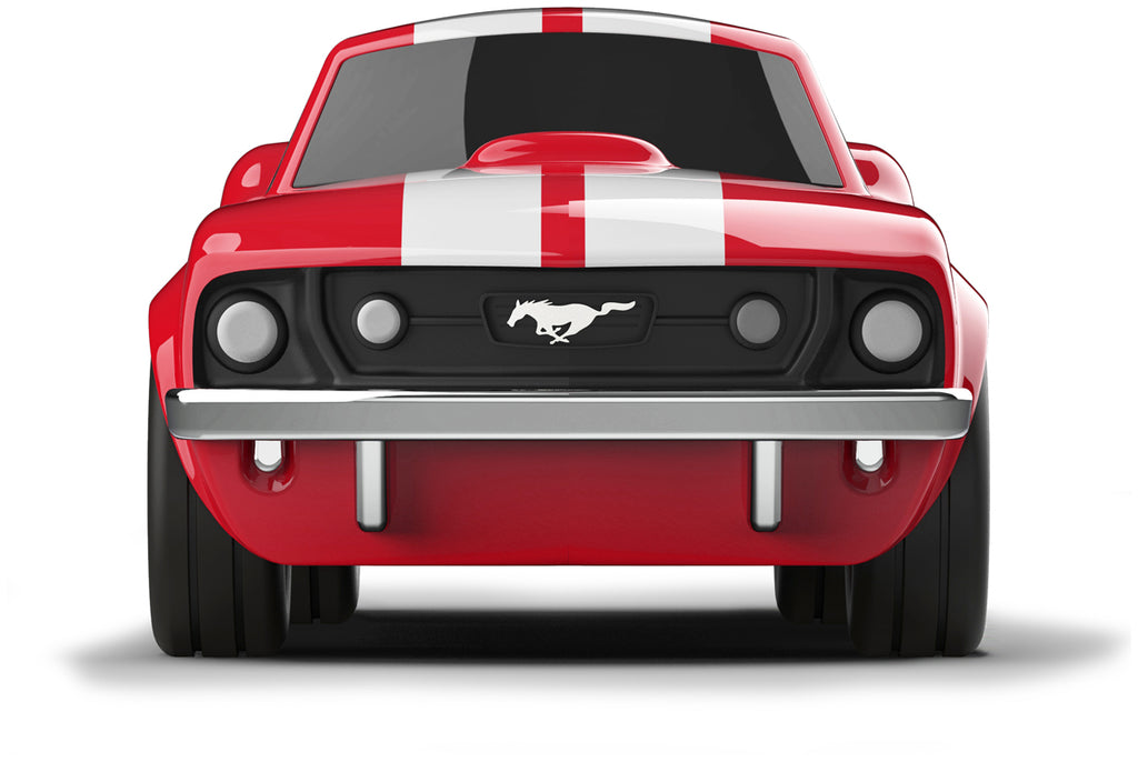 Jouet Petite Voiture Baghera Ford Mustang Black - variante Red / Black Metal / White 3+
