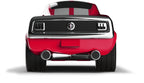Toy Car Ford Mustang Red - blue variant / Black Metal / White 3+