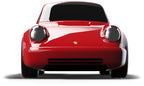 Jouet Petite voiture Baghera Porsche 911 Yellow - variante Black Metal / Silver Metal / Red 3+