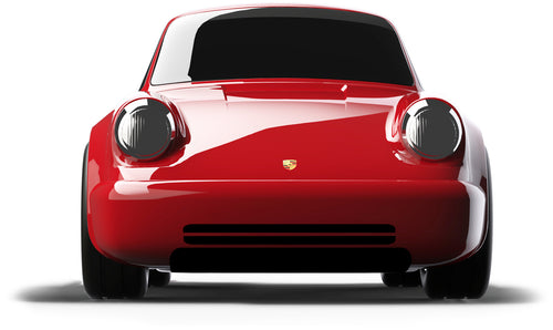 Baghera & Porsche 911 — Miniature sous licence officielle — Rouge — Dès 3 ans