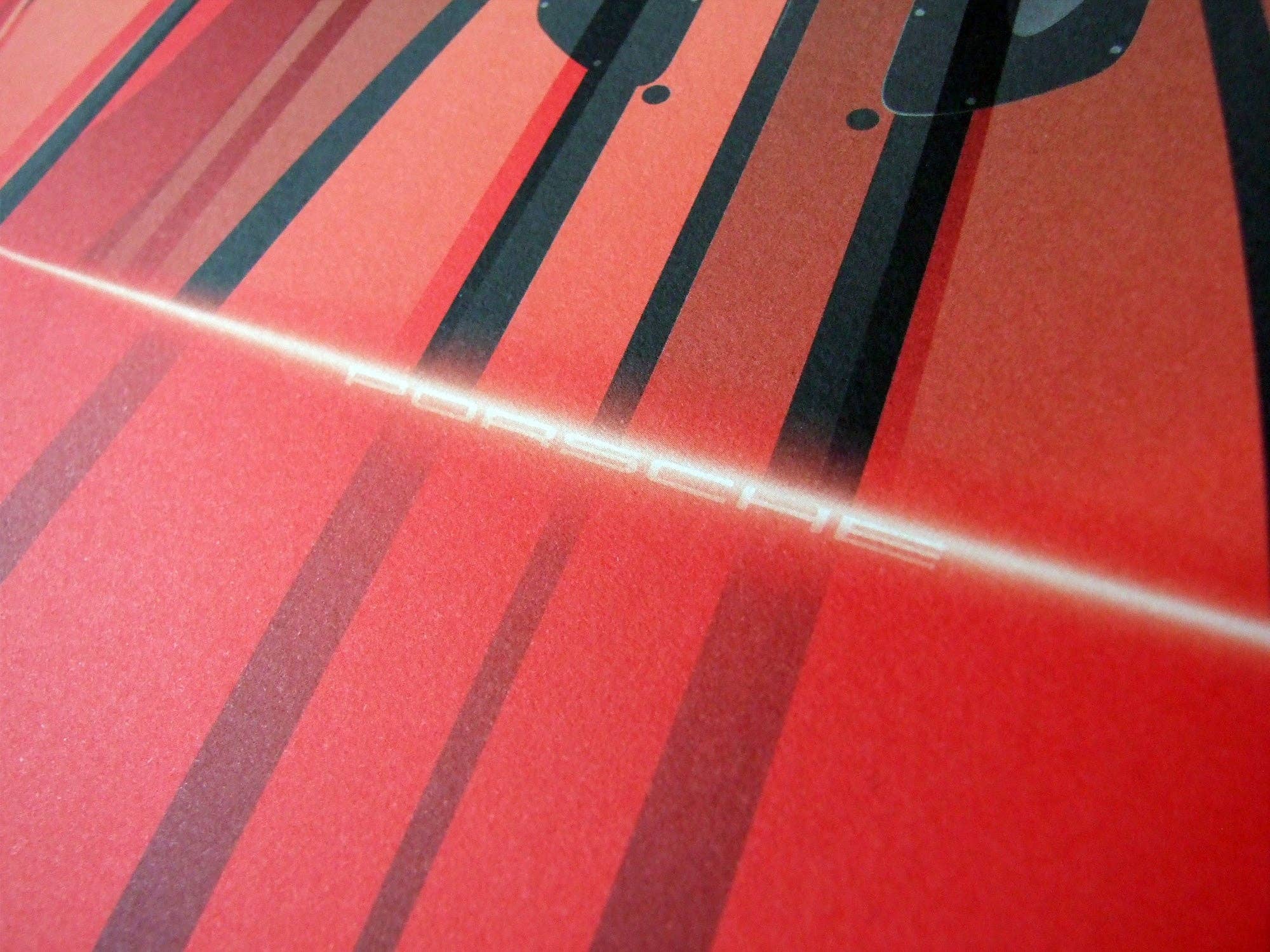 Affiche œuvre graphique numérotée Porsche 963 LMDh, 2023