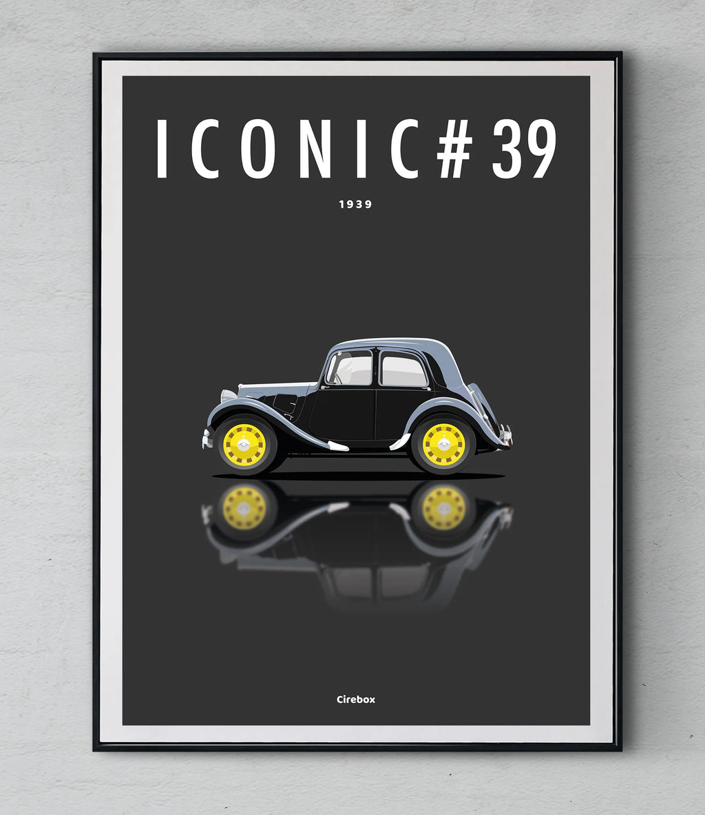 Affiche par Cirebox ICONIC CITROËN Traction 11 #39