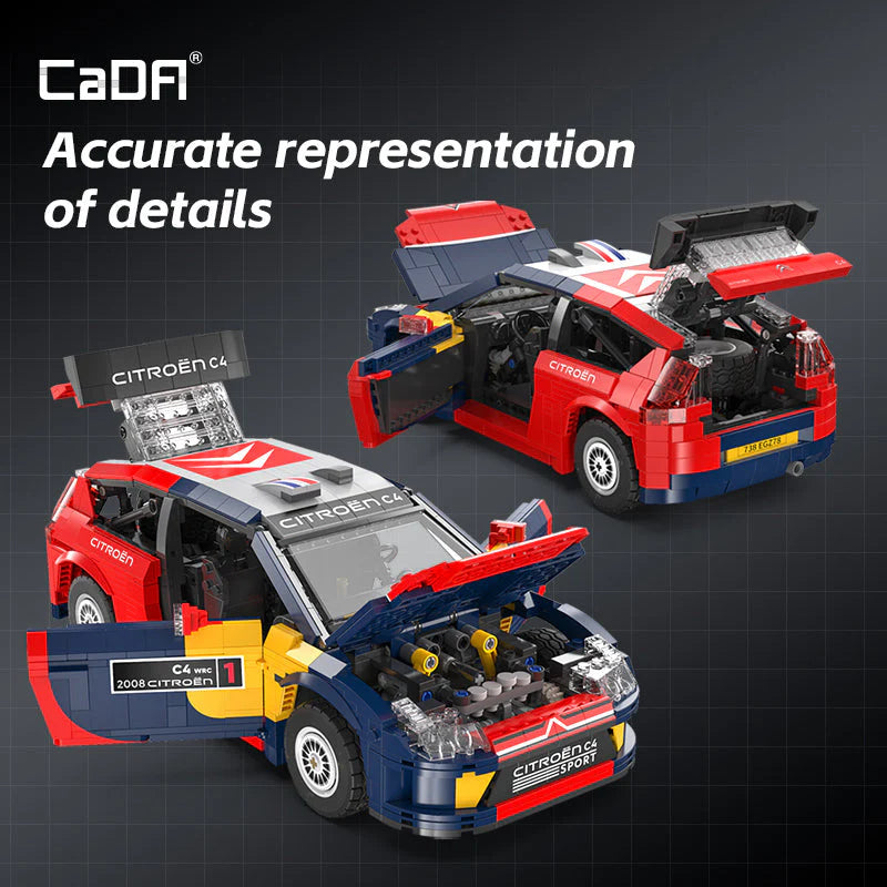 CaDA 1:12 Citroën C4 WRC 2008 C62005W