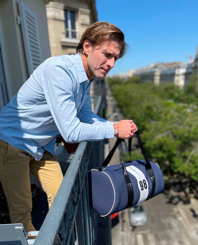 Sac de sport unisexe Steevy bleu BB98 écoresponsable E2R