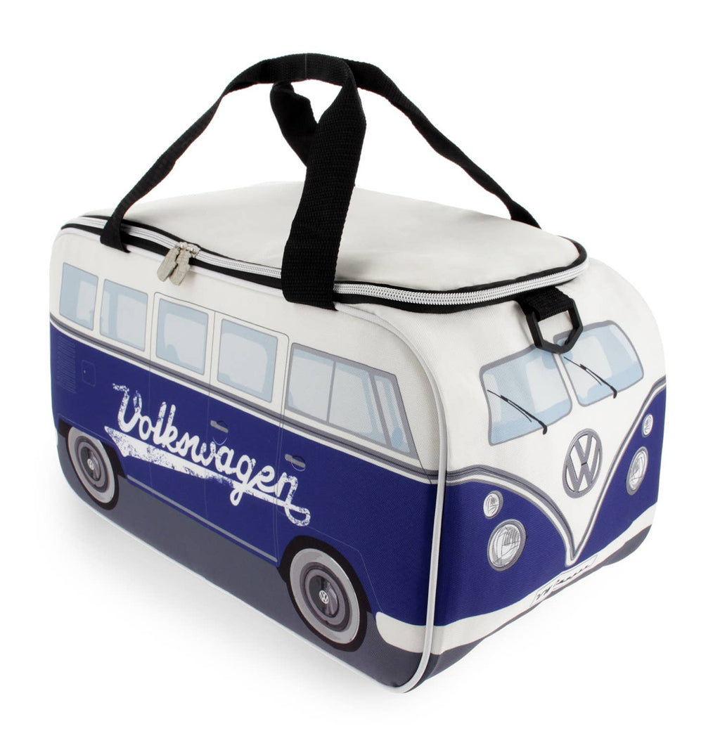 Sac isotherme de voyage léger VW T1 Bus (25 l) – bleu/blanc