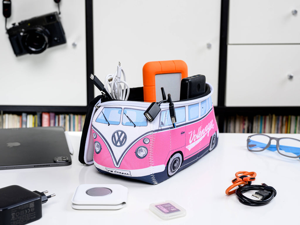 Trousse de toilette voyage Volkswagen grand modèle – Rose