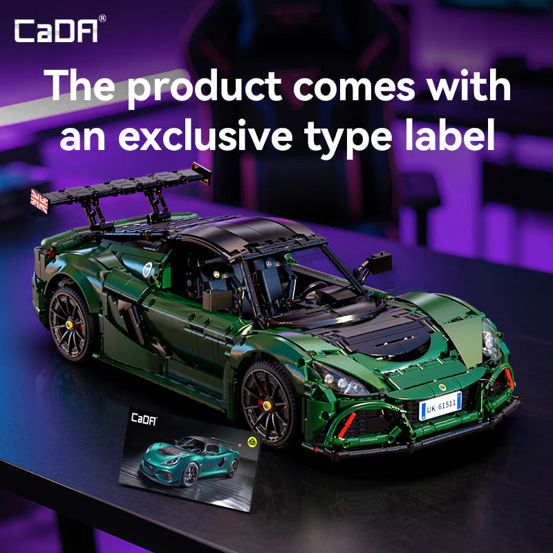 CaDA 1:8 Lotus Cars Exige Cup 430 1:8 Technic C61511W