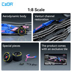 CaDA Kit de construction de voiture de Formule 1 Alpine A525 à l'échelle 1:8 2173 pièces C64012W