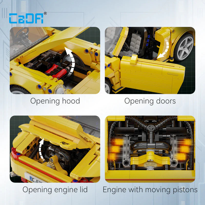 CaDA 1:12 RUF CTR Yellowbird C62003W