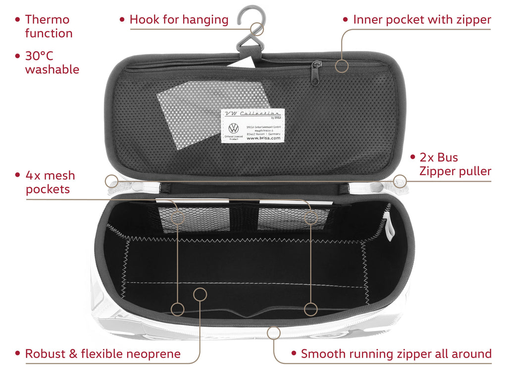 Trousse de toilette voyage Volkswagen grand modèle – Rose