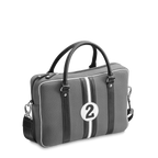 Sac ordinateur 13 pouces James NBN2 gris et blanc écologique