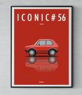 Affiche par Cirebox ICONIC VOLKSWAGEN GOLF GTI 1 #56