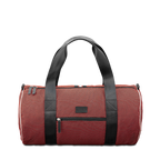 Sac de sport unisexe Steevy rouge NBN1 toile et cuir écolo