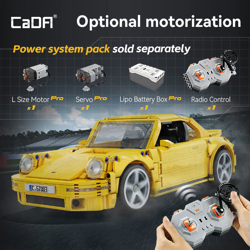 CaDA 1:12 RUF CTR Yellowbird C62003W
