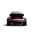 Jouet Petite voiture Baghera Porsche 911 Yellow - variante Black Metal / Silver Metal / Red 3+