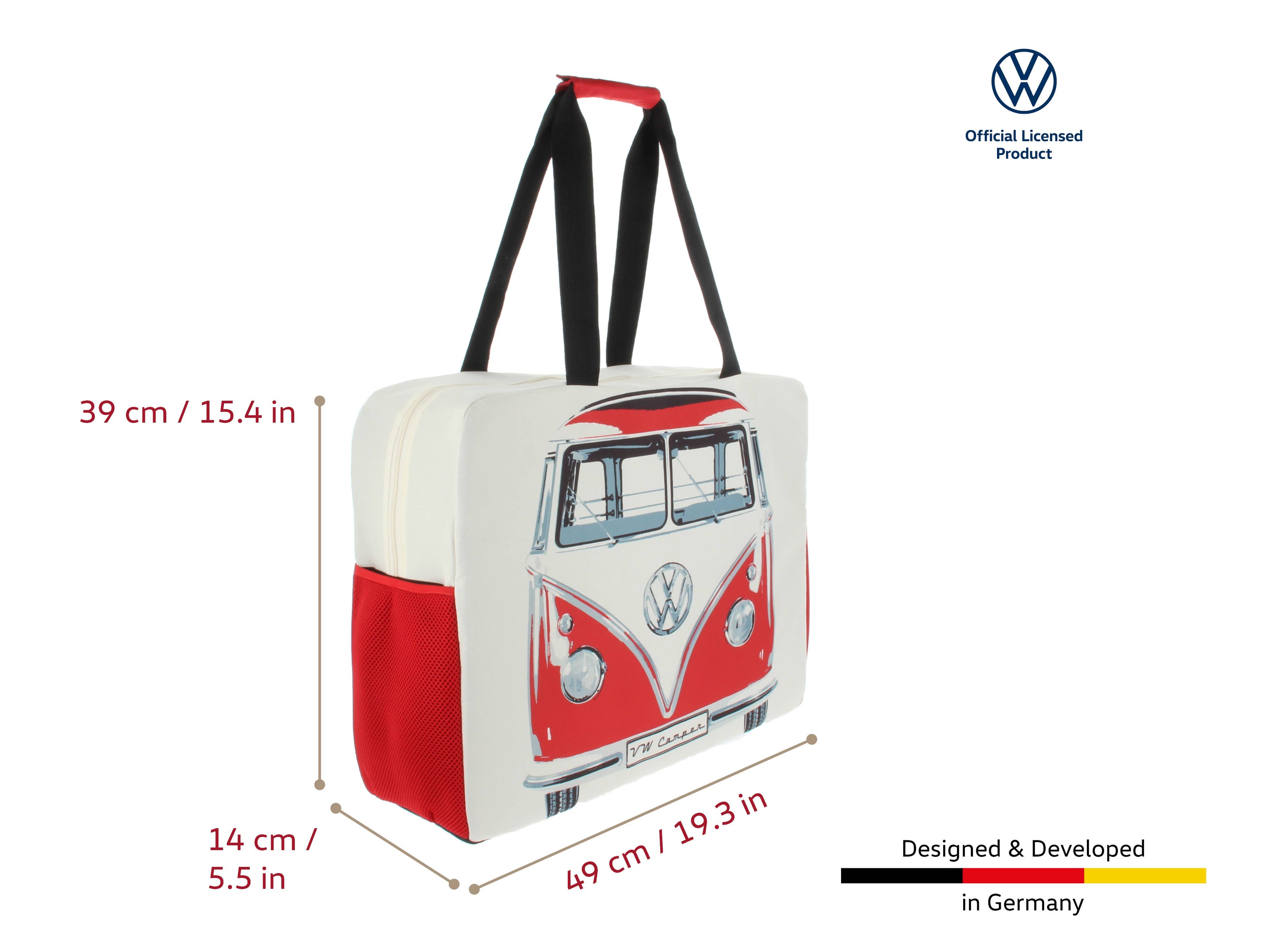 Sac à bandoulière VW Bus Beach Shopper Weekender Yoga - RD