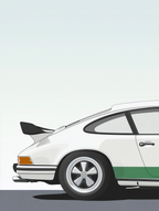 Affiche oeuvre 911 Élégance Rétro A3