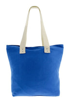 Sac cabas en toile VW T1 Bus - Bleu foncé