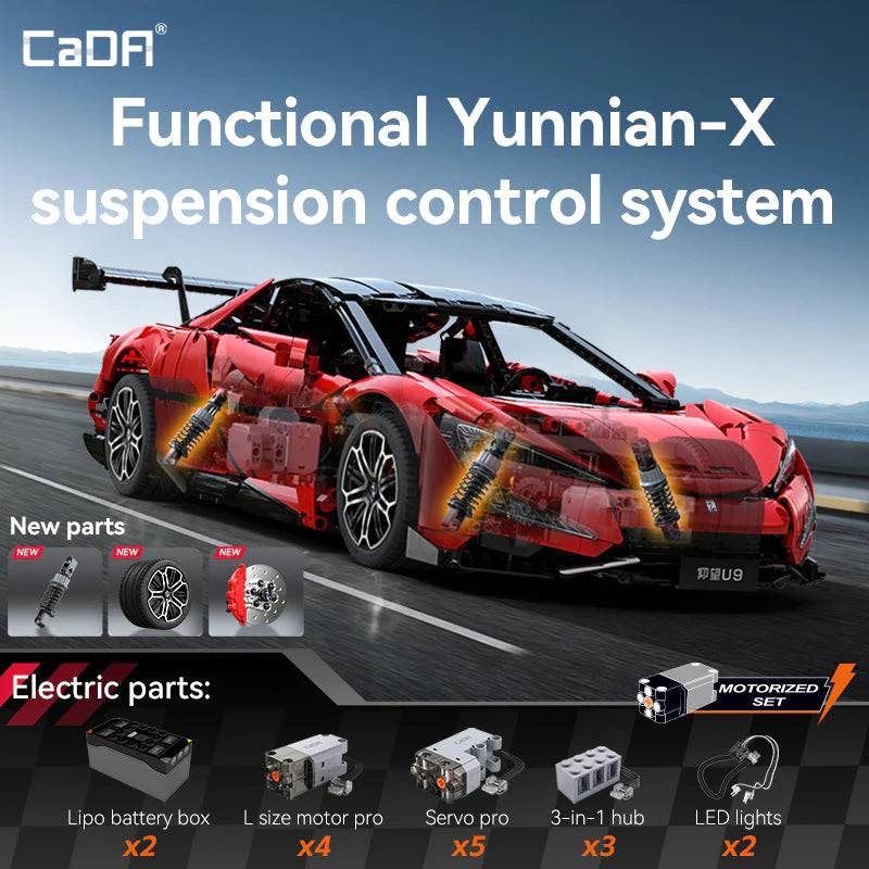 CaDA 1:8 YangWang U9 Supercar C64011W