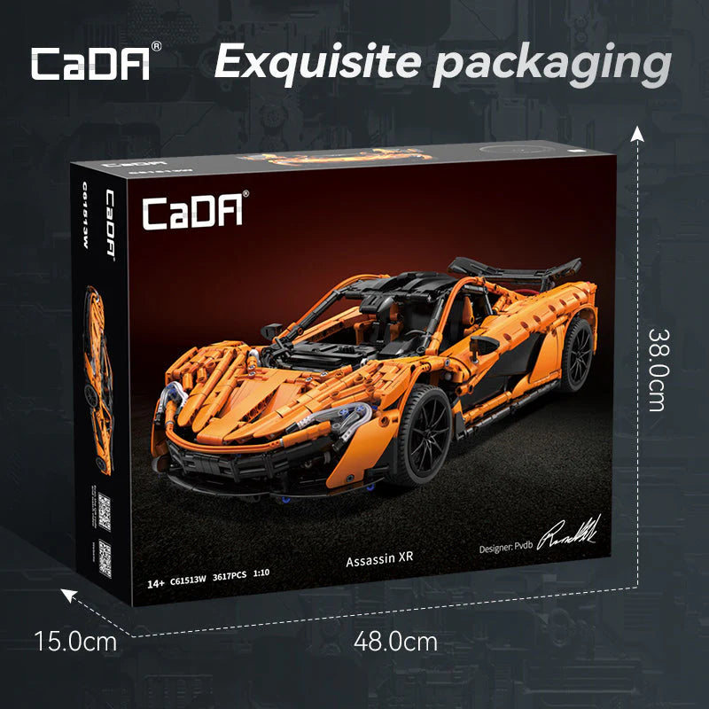 CaDA Master 1:8 Mercedes-AMG GT3 5466PCS C64008W