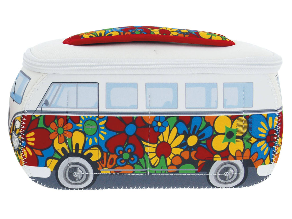 Trousse de toilette VW Bus T1 – Motif flower power