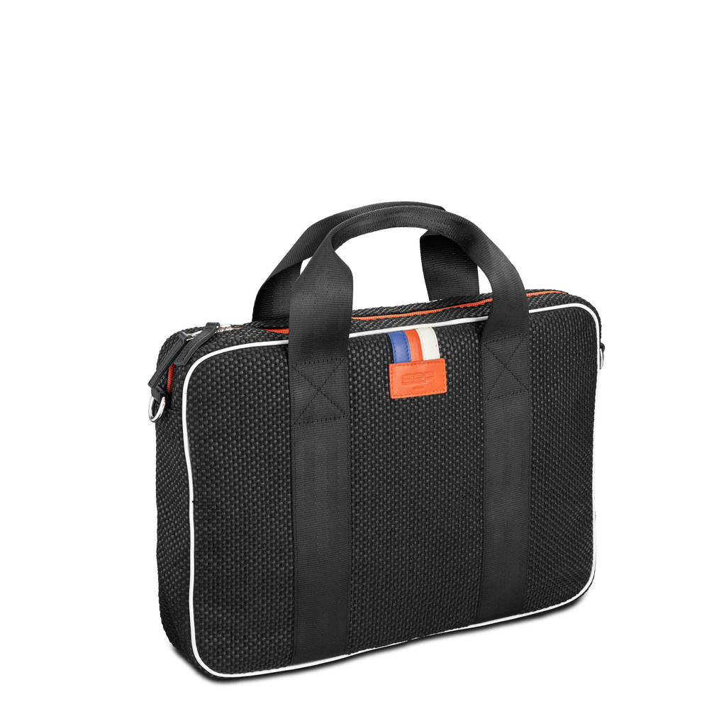 Sac ordinateur 13 pouces noir Jo écoresponsable